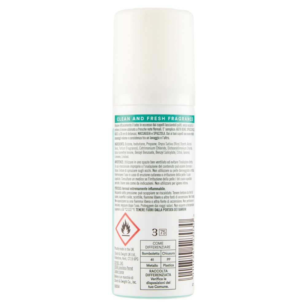 Bellery Shampoo Secco Original classic fresh 50 ml